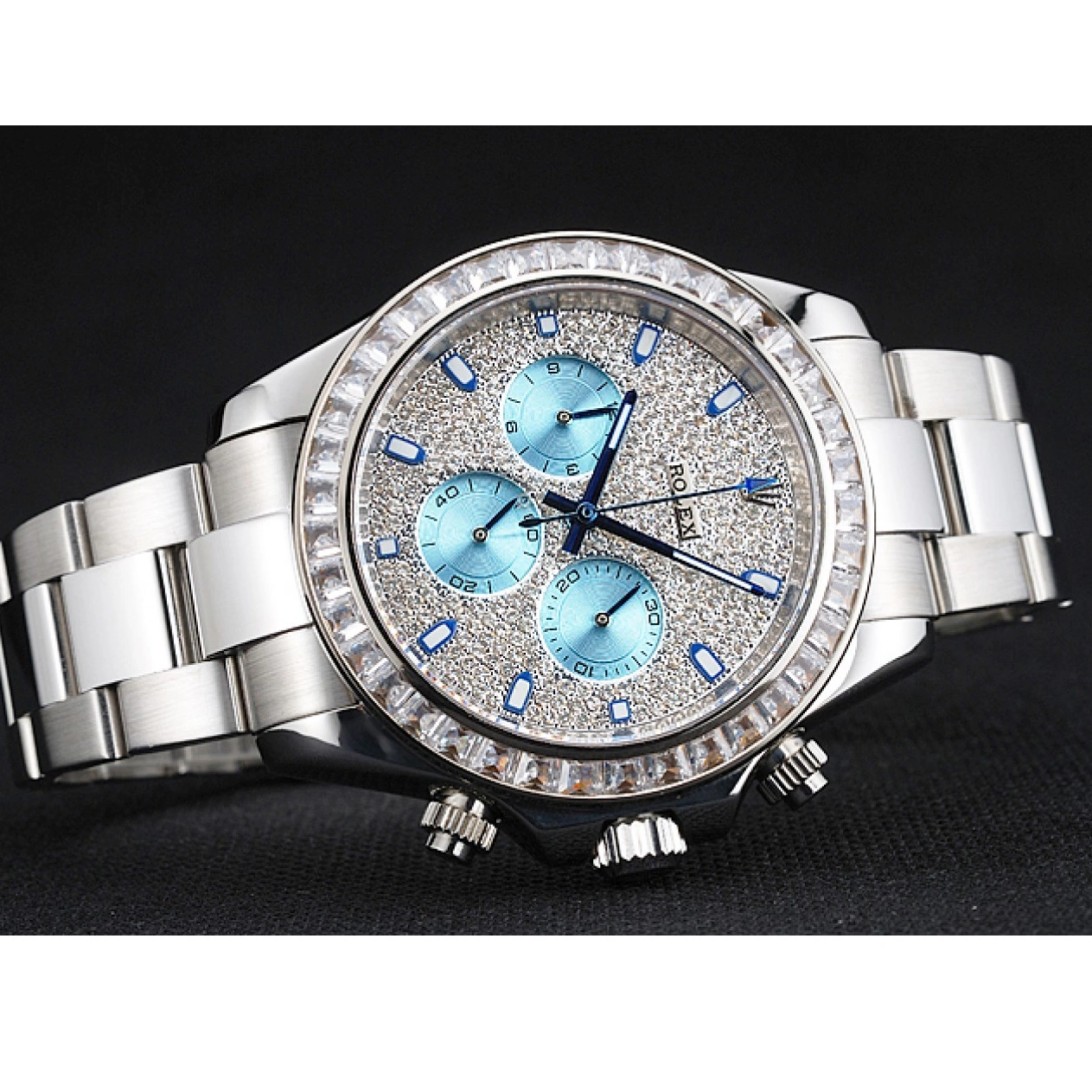 AAA Replica Watches Rolex Steel Diamond Cosmograph Daytona 1454251 Dial Bracelet Stainless And Case 0518
